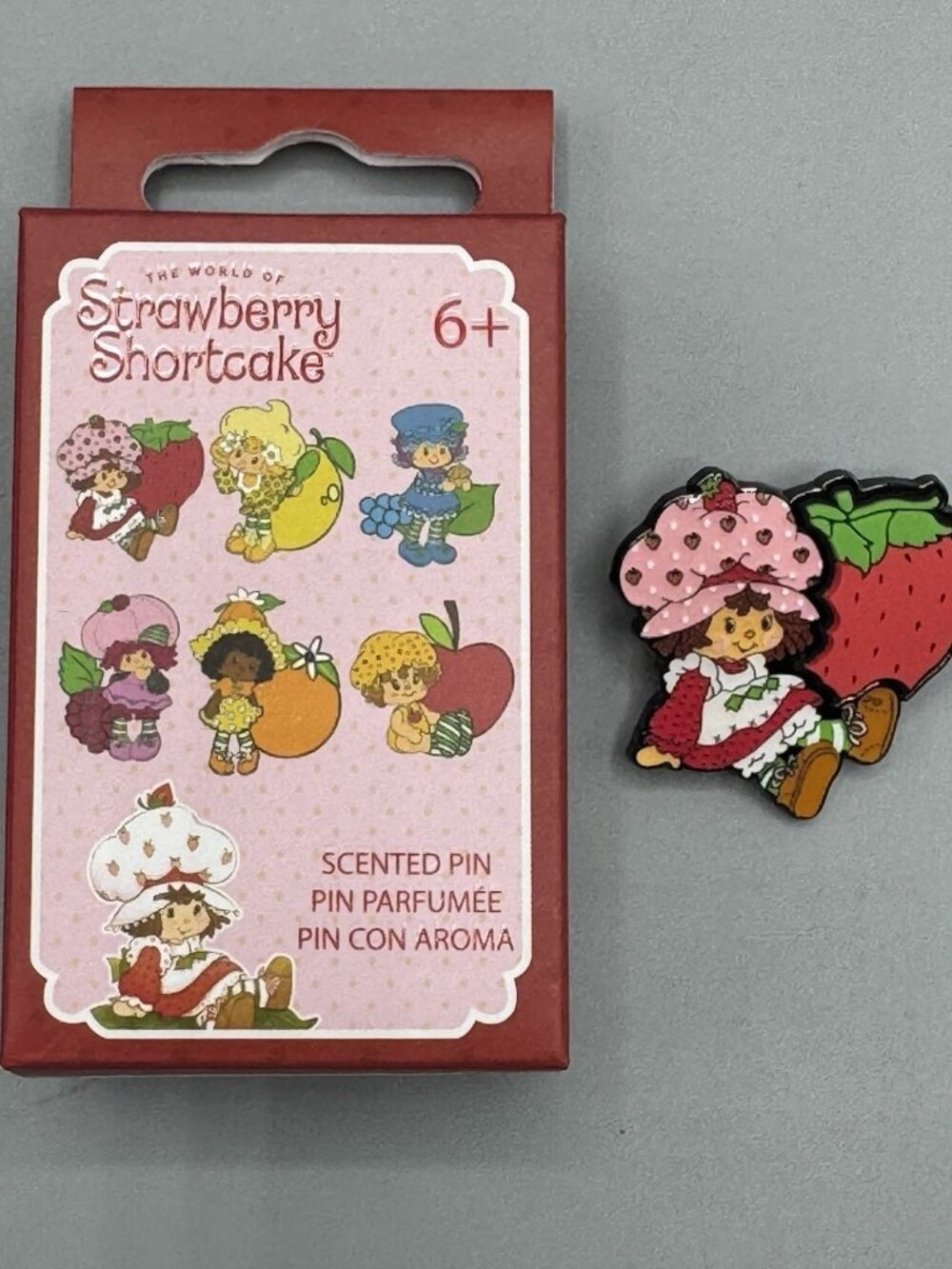 Loungefly STRAWBERRY SHORTCAKE Fruit Scented Pin New Open Box